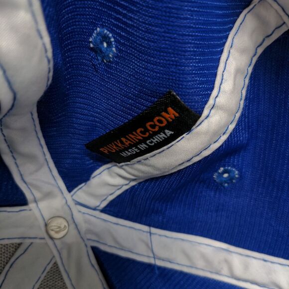 Pukka Men's Strapback Hat Blue Gray Size OS Embroidered Stony Creek Junior Golf - Picture 8 of 9